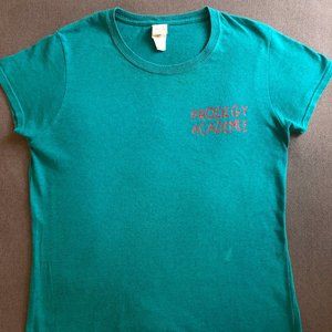 Vintage Aqua Blue Tee